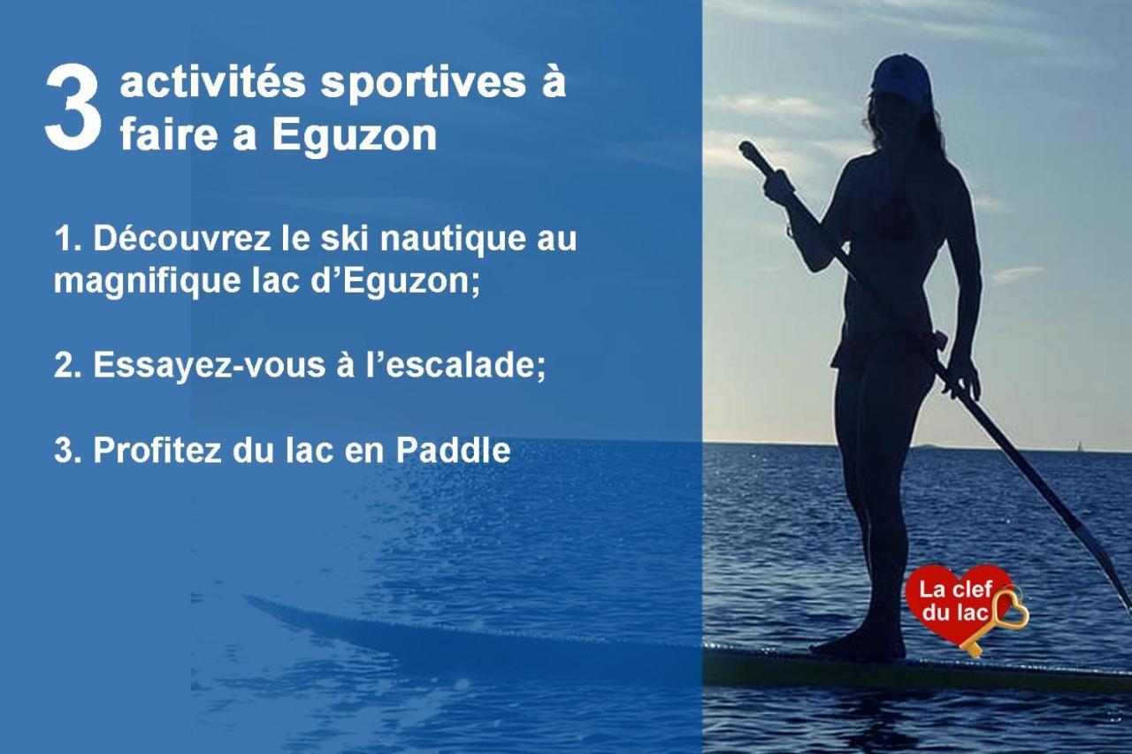 La Clef Du Lac - Logement Cosy Au Coeur D'Eguzon Kültér fotó